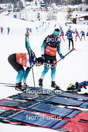 14.12.2019, Davos, Switzerland (SUI): French Technicians with Salomon   - FIS world cup cross-country, individual sprint, Davos (SUI). www.nordicfocus.com. © Modica/NordicFocus. Every downloaded picture is fee-liable.
