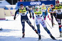 14.12.2019, Davos, Switzerland (SUI): Greta Laurent (ITA), Maja Dahlqvist (SWE), (l-r)  - FIS world cup cross-country, individual sprint, Davos (SUI). www.nordicfocus.com. © Modica/NordicFocus. Every downloaded picture is fee-liable.