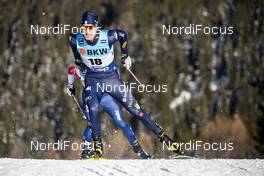 14.12.2019, Davos, Switzerland (SUI): Davide Graz (ITA) - FIS world cup cross-country, individual sprint, Davos (SUI). www.nordicfocus.com. © Modica/NordicFocus. Every downloaded picture is fee-liable.