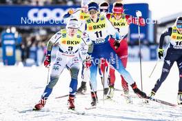 14.12.2019, Davos, Switzerland (SUI): Jonna Sundling (SWE), Laurien Van Der Graaf (SUI), (l-r)  - FIS world cup cross-country, individual sprint, Davos (SUI). www.nordicfocus.com. © Modica/NordicFocus. Every downloaded picture is fee-liable.