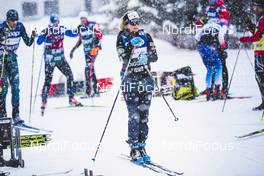 13.12.2019, Davos, Switzerland (SUI): Jessica Diggins (USA) - FIS world cup cross-country, training, Davos (SUI). www.nordicfocus.com. © Modica/NordicFocus. Every downloaded picture is fee-liable.