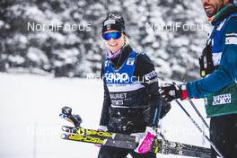 13.12.2019, Davos, Switzerland (SUI): Sadie Maubet Bjornsen (USA) - FIS world cup cross-country, training, Davos (SUI). www.nordicfocus.com. © Modica/NordicFocus. Every downloaded picture is fee-liable.