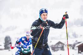 13.12.2019, Davos, Switzerland (SUI): Simeon Hamilton (USA) - FIS world cup cross-country, training, Davos (SUI). www.nordicfocus.com. © Modica/NordicFocus. Every downloaded picture is fee-liable.