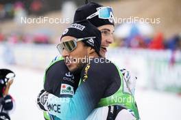 21.12.2019, Planica, Slovenia (SLO): Lucas Chanavat (FRA), Richard Jouve (FRA) - FIS world cup cross-country, individual sprint, Planica (SLO). www.nordicfocus.com. © Modica/NordicFocus. Every downloaded picture is fee-liable.