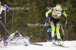 21.12.2019, Planica, Slovenia (SLO): Katja Visnar (SLO), Laurien Van Der Graaf (SUI), (l-r)  - FIS world cup cross-country, individual sprint, Planica (SLO). www.nordicfocus.com. © Modica/NordicFocus. Every downloaded picture is fee-liable.