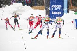 22.12.2019, Planica, Slovenia (SLO): Jonna Sundling (SWE), Linn Svahn (SWE), (l-r)  - FIS world cup cross-country, team sprint, Planica (SLO). www.nordicfocus.com. © Modica/NordicFocus. Every downloaded picture is fee-liable.