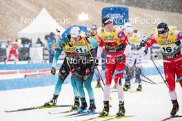 22.12.2019, Planica, Slovenia (SLO): Renaud Jay (FRA), Gjoeran Tefre (NOR), Haavard Solaas Taugboel (NOR), (l-r)  - FIS world cup cross-country, team sprint, Planica (SLO). www.nordicfocus.com. © Modica/NordicFocus. Every downloaded picture is fee-liable.