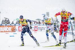 22.12.2019, Planica, Slovenia (SLO): Stefan Zelger (ITA), Gjoeran Tefre (NOR), Kevin Bolger (USA), (l-r)  - FIS world cup cross-country, team sprint, Planica (SLO). www.nordicfocus.com. © Modica/NordicFocus. Every downloaded picture is fee-liable.