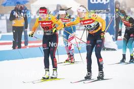 22.12.2019, Planica, Slovenia (SLO): Katharina Hennig (GER), Victoria Carl (GER), (l-r)  - FIS world cup cross-country, team sprint, Planica (SLO). www.nordicfocus.com. © Modica/NordicFocus. Every downloaded picture is fee-liable.
