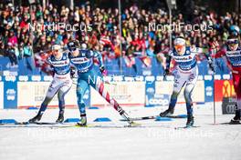 29.12.2019, Lenzerheide, Switzerland (SUI): Sadie Maubet Bjornsen (USA), Moa Lundgren (SWE), (l-r)  - FIS world cup cross-country, tour de ski, individual sprint, Lenzerheide (SUI). www.nordicfocus.com. © Modica/NordicFocus. Every downloaded picture is fee-liable.