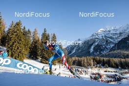 29.12.2019, Lenzerheide, Switzerland (SUI): Logan Hanneman (USA) - FIS world cup cross-country, tour de ski, individual sprint, Lenzerheide (SUI). www.nordicfocus.com. © Modica/NordicFocus. Every downloaded picture is fee-liable.