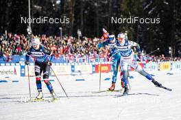 29.12.2019, Lenzerheide, Switzerland (SUI): Maja Dahlqvist (SWE), Katerina Janatova (CZE), (l-r)  - FIS world cup cross-country, tour de ski, individual sprint, Lenzerheide (SUI). www.nordicfocus.com. © Modica/NordicFocus. Every downloaded picture is fee-liable.