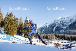 29.12.2019, Lenzerheide, Switzerland (SUI): Calle Halfvarsson (SWE) - FIS world cup cross-country, tour de ski, individual sprint, Lenzerheide (SUI). www.nordicfocus.com. © Modica/NordicFocus. Every downloaded picture is fee-liable.