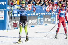 29.12.2019, Lenzerheide, Switzerland (SUI): Natalia Nepryaeva (RUS), Anamarija Lampic (SLO), (l-r)  - FIS world cup cross-country, tour de ski, individual sprint, Lenzerheide (SUI). www.nordicfocus.com. © Modica/NordicFocus. Every downloaded picture is fee-liable.