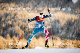 29.12.2019, Lenzerheide, Switzerland (SUI): Kevin Bolger (USA) - FIS world cup cross-country, tour de ski, individual sprint, Lenzerheide (SUI). www.nordicfocus.com. © Modica/NordicFocus. Every downloaded picture is fee-liable.
