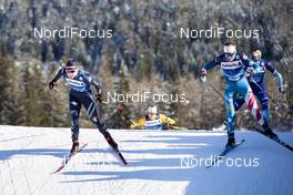 29.12.2019, Lenzerheide, Switzerland (SUI): Greta Laurent (ITA), Sophie Caldwell (USA), (l-r)  - FIS world cup cross-country, tour de ski, individual sprint, Lenzerheide (SUI). www.nordicfocus.com. © Modica/NordicFocus. Every downloaded picture is fee-liable.