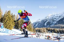 29.12.2019, Lenzerheide, Switzerland (SUI): Bernhard Tritscher (AUT) - FIS world cup cross-country, tour de ski, individual sprint, Lenzerheide (SUI). www.nordicfocus.com. © Modica/NordicFocus. Every downloaded picture is fee-liable.