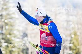 28.12.2019, Lenzerheide, Switzerland (SUI): Johannes Hoesflot Klaebo (NOR) - FIS world cup cross-country, tour de ski, mass men, Lenzerheide (SUI). www.nordicfocus.com. © Modica/NordicFocus. Every downloaded picture is fee-liable.