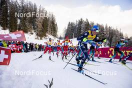 28.12.2019, Lenzerheide, Switzerland (SUI): Francesco De Fabiani (ITA) - FIS world cup cross-country, tour de ski, mass men, Lenzerheide (SUI). www.nordicfocus.com. © Modica/NordicFocus. Every downloaded picture is fee-liable.