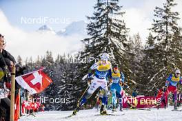 28.12.2019, Lenzerheide, Switzerland (SUI): Oskar Svensson (SWE) - FIS world cup cross-country, tour de ski, mass men, Lenzerheide (SUI). www.nordicfocus.com. © Modica/NordicFocus. Every downloaded picture is fee-liable.