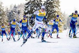 28.12.2019, Lenzerheide, Switzerland (SUI): Karl-Johan Westberg (SWE) - FIS world cup cross-country, tour de ski, mass men, Lenzerheide (SUI). www.nordicfocus.com. © Modica/NordicFocus. Every downloaded picture is fee-liable.