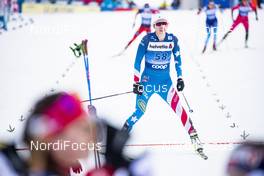 28.12.2019, Lenzerheide, Switzerland (SUI): Katharine Ogden (USA) - FIS world cup cross-country, tour de ski, mass women, Lenzerheide (SUI). www.nordicfocus.com. © Modica/NordicFocus. Every downloaded picture is fee-liable.