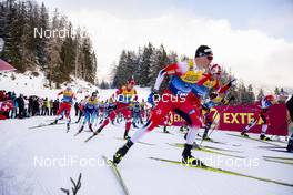28.12.2019, Lenzerheide, Switzerland (SUI): Martin Loewstroem Nyenget (NOR) - FIS world cup cross-country, tour de ski, mass women, Lenzerheide (SUI). www.nordicfocus.com. © Modica/NordicFocus. Every downloaded picture is fee-liable.