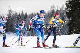28.12.2019, Lenzerheide, Switzerland (SUI): Nadine Faehndrich (SUI), Pia Fink (GER), (l-r), (l-r)  - FIS world cup cross-country, tour de ski, mass women, Lenzerheide (SUI). www.nordicfocus.com. © Modica/NordicFocus. Every downloaded picture is fee-liable.