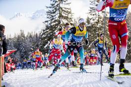 28.12.2019, Lenzerheide, Switzerland (SUI): Richard Jouve (FRA) - FIS world cup cross-country, tour de ski, mass women, Lenzerheide (SUI). www.nordicfocus.com. © Modica/NordicFocus. Every downloaded picture is fee-liable.