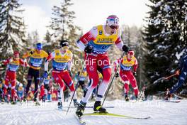 28.12.2019, Lenzerheide, Switzerland (SUI): Erik Valnes (NOR) - FIS world cup cross-country, tour de ski, mass  men, Lenzerheide (SUI). www.nordicfocus.com. © Modica/NordicFocus. Every downloaded picture is fee-liable.