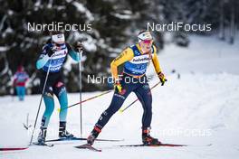 28.12.2019, Lenzerheide, Switzerland (SUI): Antonia Fraebel (GER), Antonia Fraebel (GER) - FIS world cup cross-country, tour de ski, mass women, Lenzerheide (SUI). www.nordicfocus.com. © Modica/NordicFocus. Every downloaded picture is fee-liable.
