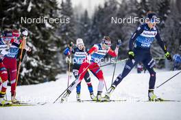 28.12.2019, Lenzerheide, Switzerland (SUI): Maiken Caspersen Falla (NOR), Maiken Caspersen Falla (NOR) - FIS world cup cross-country, tour de ski, mass women, Lenzerheide (SUI). www.nordicfocus.com. © Modica/NordicFocus. Every downloaded picture is fee-liable.