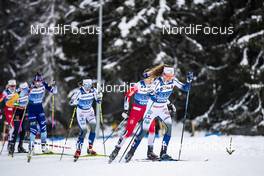 28.12.2019, Lenzerheide, Switzerland (SUI): Moa Lundgren (SWE), Moa Lundgren (SWE) - FIS world cup cross-country, tour de ski, mass women, Lenzerheide (SUI). www.nordicfocus.com. © Modica/NordicFocus. Every downloaded picture is fee-liable.