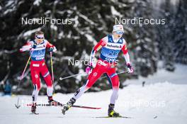 28.12.2019, Lenzerheide, Switzerland (SUI): Ingvild Flugstad Oestberg (NOR), Ingvild Flugstad Oestberg (NOR) - FIS world cup cross-country, tour de ski, mass women, Lenzerheide (SUI). www.nordicfocus.com. © Modica/NordicFocus. Every downloaded picture is fee-liable.