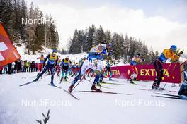 28.12.2019, Lenzerheide, Switzerland (SUI): Calle Halfvarsson (SWE) - FIS world cup cross-country, tour de ski, mass women, Lenzerheide (SUI). www.nordicfocus.com. © Modica/NordicFocus. Every downloaded picture is fee-liable.