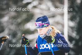 27.12.2019, Lenzerheide, Switzerland (SUI): Elisa Brocard (ITA) - FIS world cup cross-country, tour de ski, training, Lenzerheide (SUI). www.nordicfocus.com. © Modica/NordicFocus. Every downloaded picture is fee-liable.
