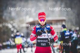 27.12.2019, Lenzerheide, Switzerland (SUI): Natalia Nepryaeva (RUS) - FIS world cup cross-country, tour de ski, training, Lenzerheide (SUI). www.nordicfocus.com. © Modica/NordicFocus. Every downloaded picture is fee-liable.