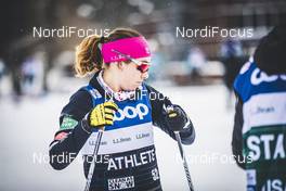 27.12.2019, Lenzerheide, Switzerland (SUI): Katharine Ogden (USA) - FIS world cup cross-country, tour de ski, training, Lenzerheide (SUI). www.nordicfocus.com. © Modica/NordicFocus. Every downloaded picture is fee-liable.