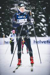 27.12.2019, Lenzerheide, Switzerland (SUI): Stina Nilsson (SWE) - FIS world cup cross-country, tour de ski, training, Lenzerheide (SUI). www.nordicfocus.com. © Modica/NordicFocus. Every downloaded picture is fee-liable.
