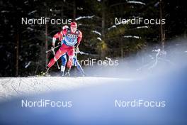 31.12.2019, Toblach, Italy (ITA): Andrey Melnichenko (RUS) - FIS world cup cross-country, tour de ski, 10km women, Toblach (ITA). www.nordicfocus.com. © Modica/NordicFocus. Every downloaded picture is fee-liable.