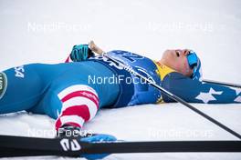 31.12.2019, Toblach, Italy (ITA): Jessica Diggins (USA) - FIS world cup cross-country, tour de ski, 10km women, Toblach (ITA). www.nordicfocus.com. © Modica/NordicFocus. Every downloaded picture is fee-liable.