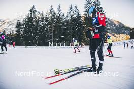 30.12.2019, Toblach, Italy (ITA): Bernhard Tritscher (AUT) - FIS world cup cross-country, tour de ski, training, Toblach (ITA). www.nordicfocus.com. © Modica/NordicFocus. Every downloaded picture is fee-liable.