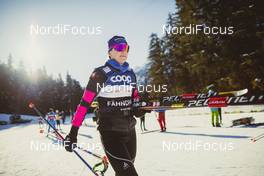 30.12.2019, Toblach, Italy (ITA): Nadine Faehndrich (SUI) - FIS world cup cross-country, tour de ski, training, Toblach (ITA). www.nordicfocus.com. © Modica/NordicFocus. Every downloaded picture is fee-liable.