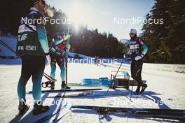 30.12.2019, Toblach, Italy (ITA): Delphine Claudel (FRA) - FIS world cup cross-country, tour de ski, training, Toblach (ITA). www.nordicfocus.com. © Modica/NordicFocus. Every downloaded picture is fee-liable.