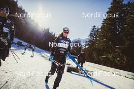 30.12.2019, Toblach, Italy (ITA): Jessica Diggins (USA) - FIS world cup cross-country, tour de ski, training, Toblach (ITA). www.nordicfocus.com. © Modica/NordicFocus. Every downloaded picture is fee-liable.