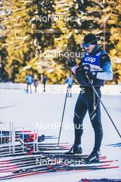 30.12.2019, Toblach, Italy (ITA): Jonas Baumann (SUI) - FIS world cup cross-country, tour de ski, training, Toblach (ITA). www.nordicfocus.com. © Modica/NordicFocus. Every downloaded picture is fee-liable.
