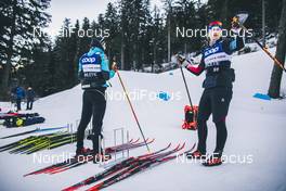 30.12.2019, Toblach, Italy (ITA): Laurien Van Der Graaf (SUI) - FIS world cup cross-country, tour de ski, training, Toblach (ITA). www.nordicfocus.com. © Modica/NordicFocus. Every downloaded picture is fee-liable.