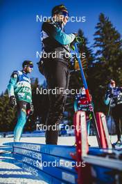 30.12.2019, Toblach, Italy (ITA): Clement Parisse (FRA) - FIS world cup cross-country, tour de ski, training, Toblach (ITA). www.nordicfocus.com. © Modica/NordicFocus. Every downloaded picture is fee-liable.