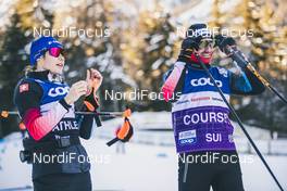 30.12.2019, Toblach, Italy (ITA): Laurien Van Der Graaf (SUI) - FIS world cup cross-country, tour de ski, training, Toblach (ITA). www.nordicfocus.com. © Modica/NordicFocus. Every downloaded picture is fee-liable.
