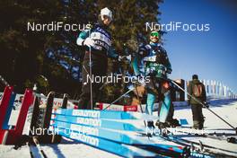 30.12.2019, Toblach, Italy (ITA): Delphine Claudel (FRA) - FIS world cup cross-country, tour de ski, training, Toblach (ITA). www.nordicfocus.com. © Modica/NordicFocus. Every downloaded picture is fee-liable.